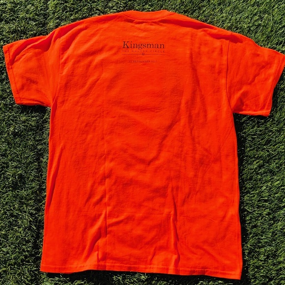Kingsman The Golden Circle Orange Tux Shirt - Picture 2 of 2